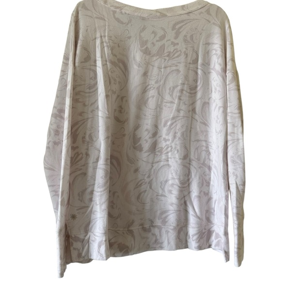 Athleta Coaster Luxe V-Neck Sweatshirt Large - Picture 5 of 8